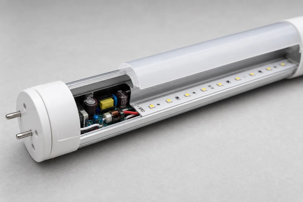 ЧПП за куќиште со тркалезна цевка LED T8 за купувачи од САД